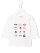 Fendi Kids Bag Bugs T-shirt, Infant, Size: 6 Mth, White