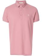 Etro Short Sleeve Polo Shirt - Pink & Purple