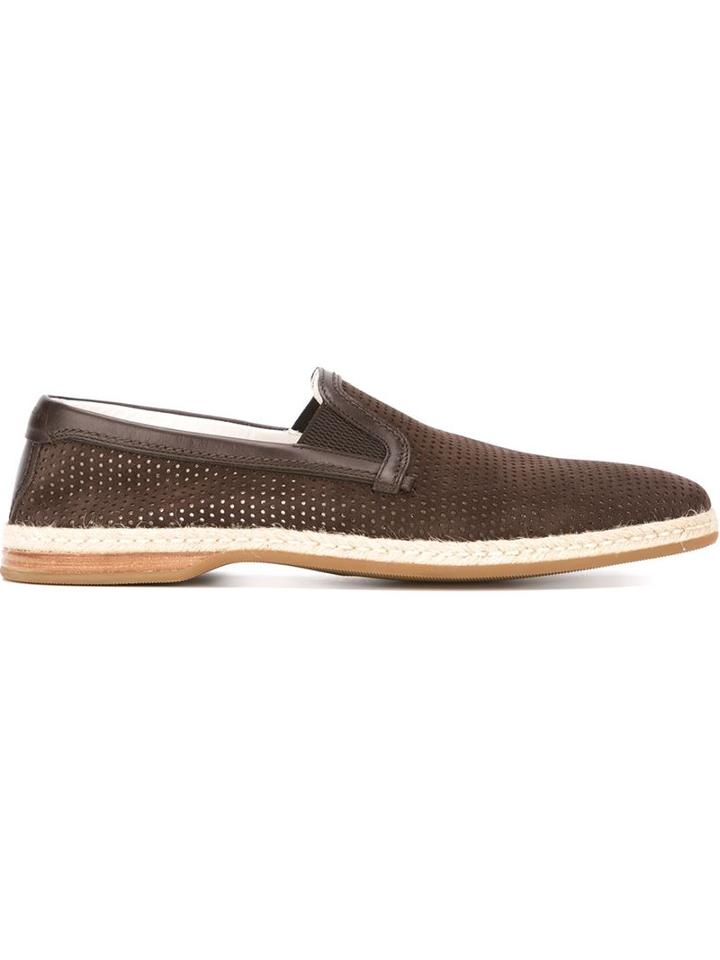 Dolce & Gabbana Perforated Espadrilles