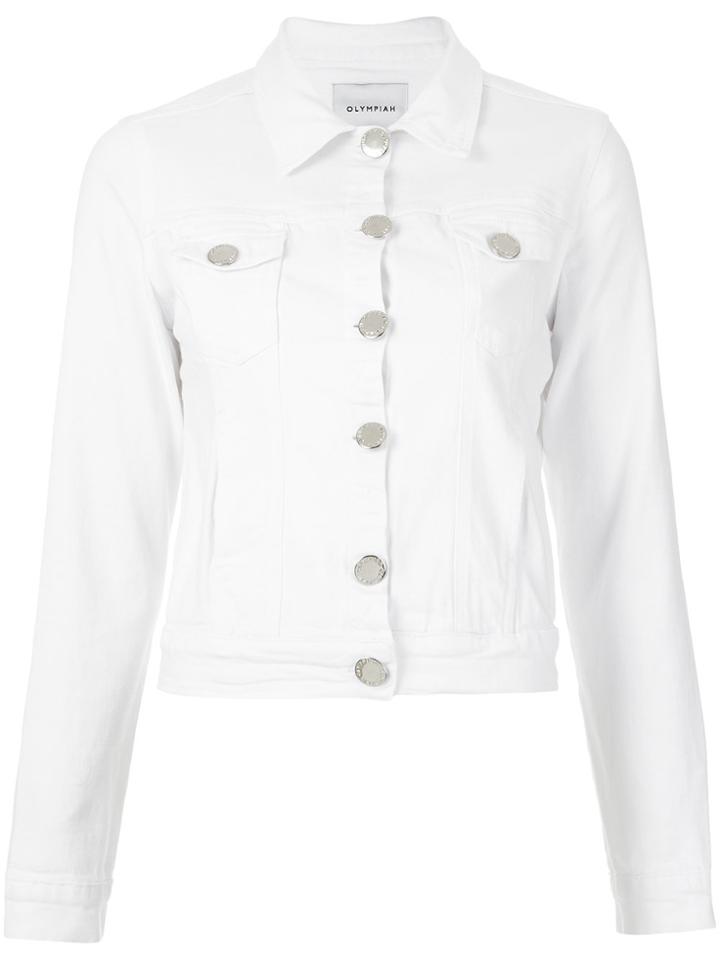 Olympiah Button-up Jacket - White