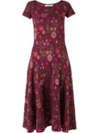 Cecilia Prado Mid-length Knitted Dress, Women's, Size: P, Red, Acrylic/polyamide/viscose