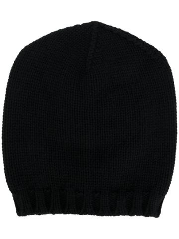Lamberto Losani Beanie Hat - Black