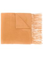 Mulberry Cashmere Woven Scarf - Neutrals