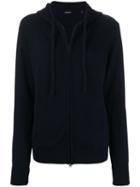 Aspesi Zip Hooded Cardigan - Blue