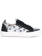 Giuseppe Zanotti Design The Signature Low-top Sneakers - Metallic