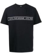 A.p.c. Rue Madame T-shirt - Blue