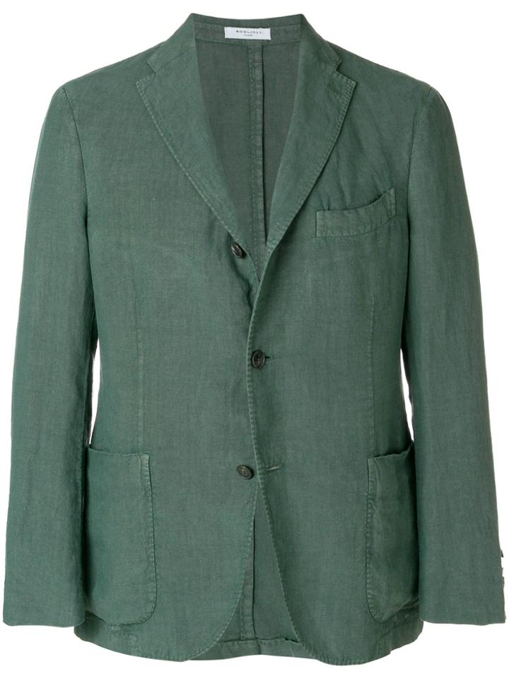 Boglioli Two Buttoned Blazer - Green