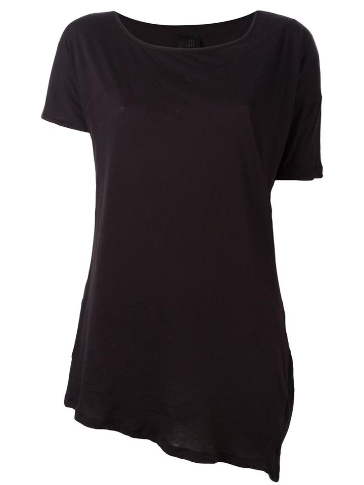 Thom Krom Asymmetric Top, Women's, Size: Small, Black, Cotton/viscose