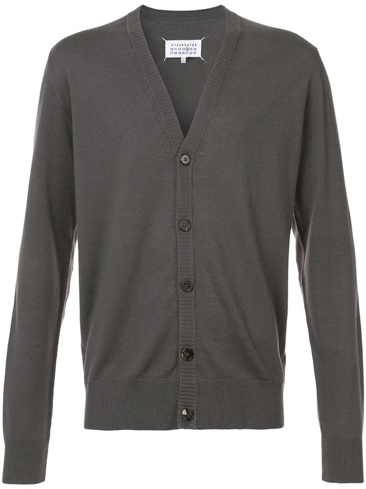 Maison Margiela - Classic Knitted Cardigan - Men - Cotton - L, Green, Cotton