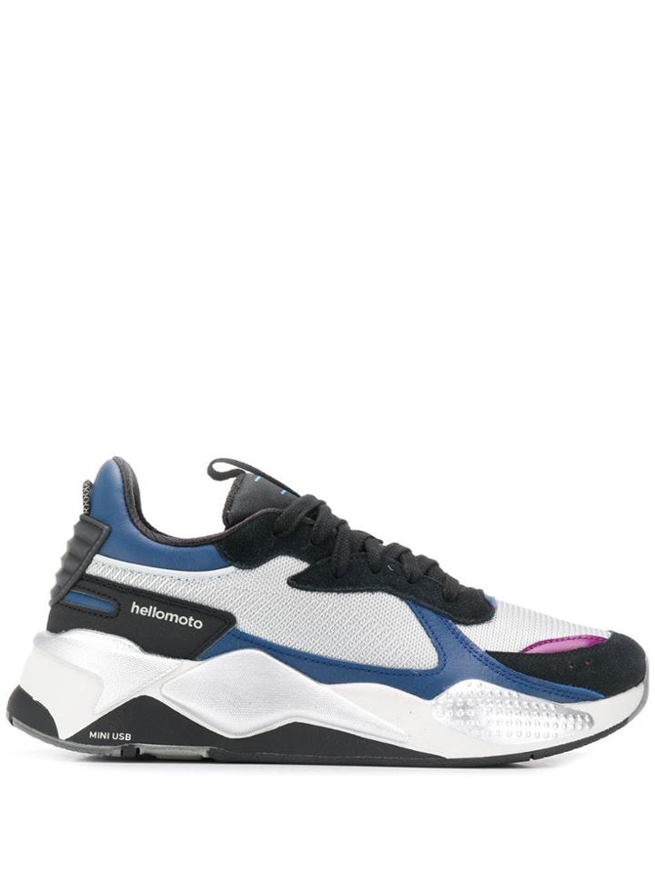 Puma Puma X Motorola Rs-x Tech Sneakers - Silver