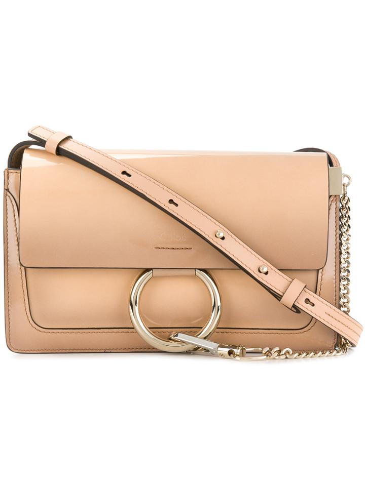Chloé Faye Satchel - Nude & Neutrals