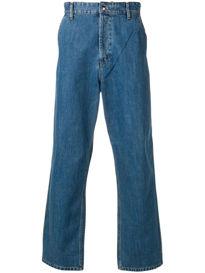 Jacquemus Wide Leg Jeans - Blue
