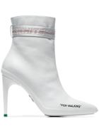 Off-white White For Walkin 100 High Heel Boots