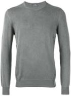 Barba - Long Sleeve Sweater - Men - Cotton - 50, Grey, Cotton