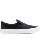 Vans Tonal Contrast Panel Skate Shoes - Black