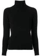 Helmut Lang High Neck Jumper - Black