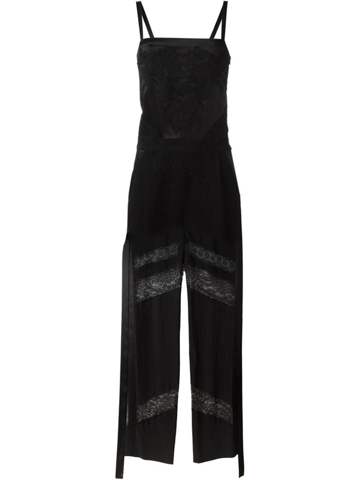 Givenchy Semi-sheer Jumpsuit - Black