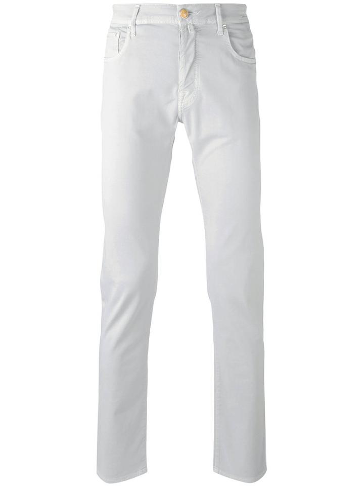 Jacob Cohen - Slim-fit Jeans - Men - Cotton/spandex/elastane/lyocell - 38, Grey, Cotton/spandex/elastane/lyocell