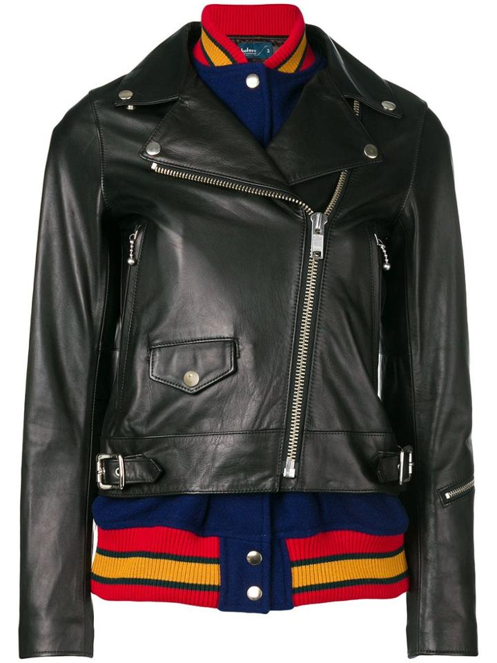 Kolor Biker Jacket - Black