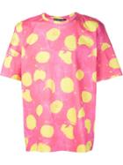 Issey Miyake Men Soda Float T-shirt, Size: 5, Pink/purple, Cotton