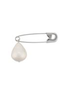Wouters & Hendrix My Favourites Papier Mache Pearl Brooch - Metallic