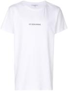 Les Benjamins Printed Logo T-shirt - White