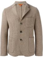 Barena Three Button Jacket, Men's, Size: 52, Nude/neutrals, Wool/polyamide/acetate/viscose