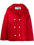 Courrèges Oversized Padded Jacket - Red
