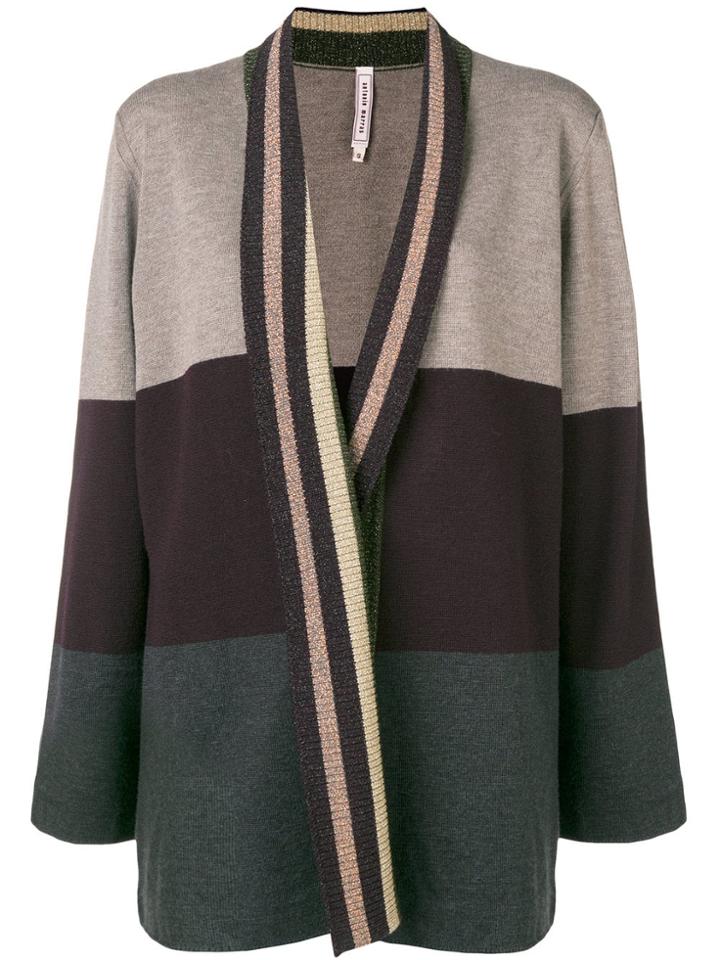 Antonio Marras Stripe Detail Cardigan - Neutrals
