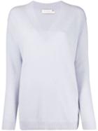 Zimmermann V-neck Cashmere Jumper - Blue