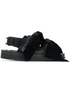 Cecilie Bahnsen Bow Embellished Strappy Sandals - Black