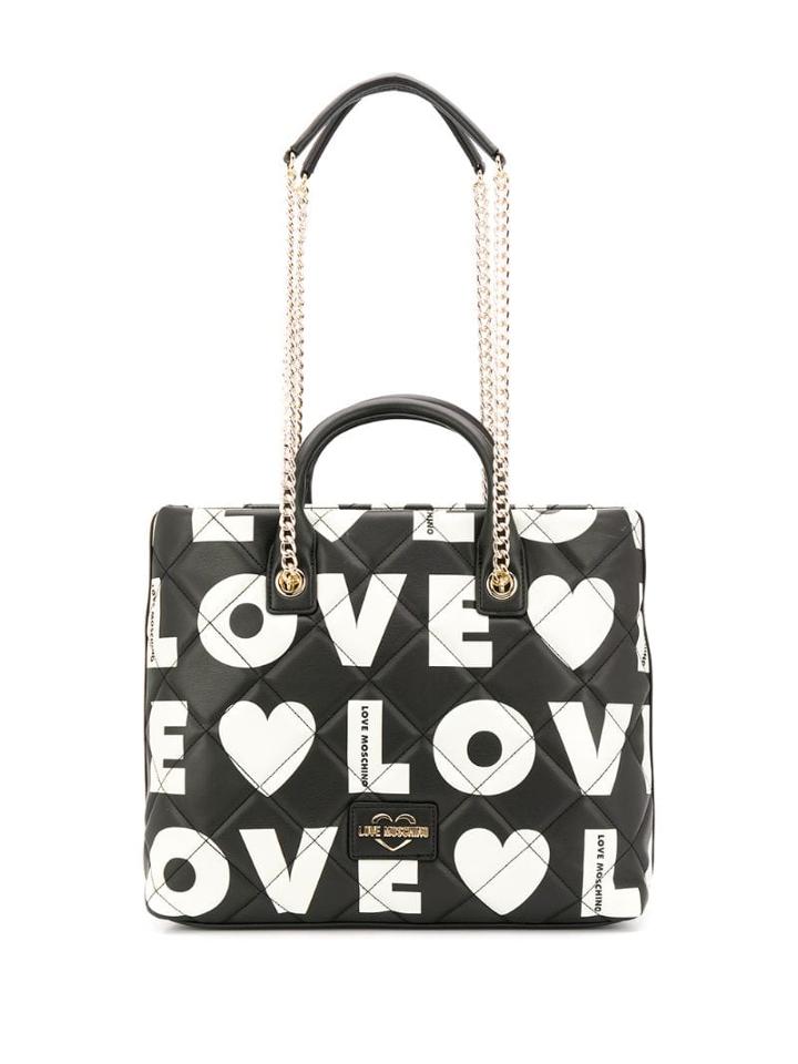 Love Moschino Love Tote Bag - Black