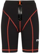 Heron Preston High-waisted Cycling Shorts - Black