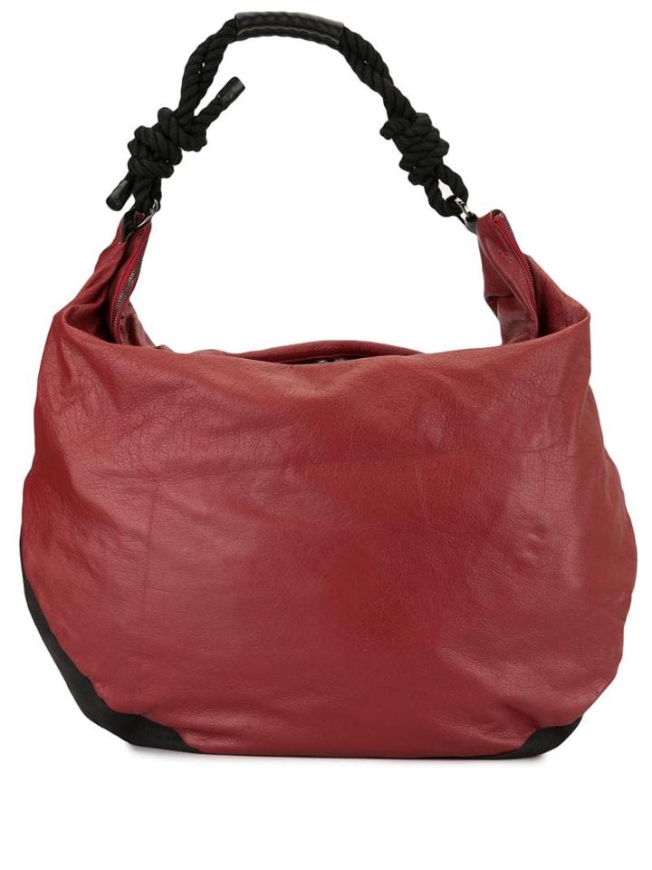 Discord Yohji Yamamoto Hobo Shoulder Bag - Red