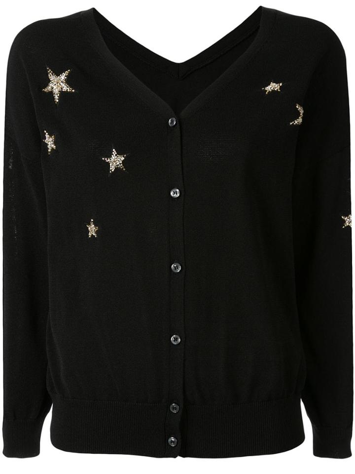 Guild Prime Beaded Star Cardigan - Black