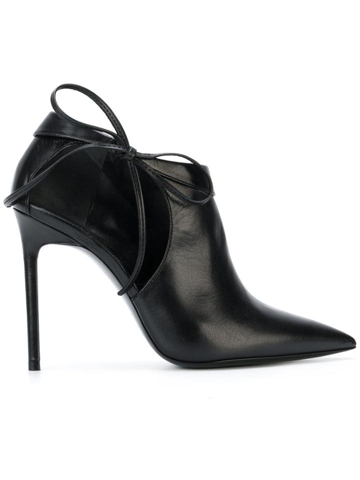 Saint Laurent Heeled Ankle Boots - Black