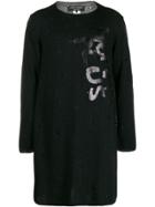 Comme Des Garçons Homme Plus Worsted Yarn Destroyed Jumper - Black