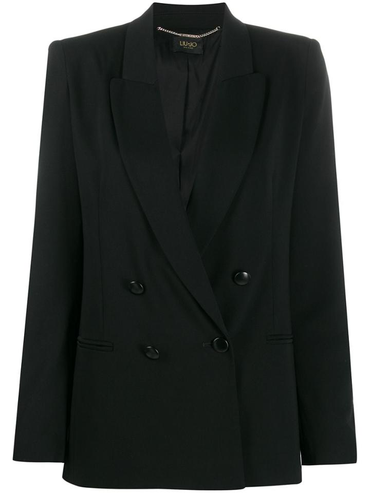 Liu Jo Double-breasted Blazer - Black