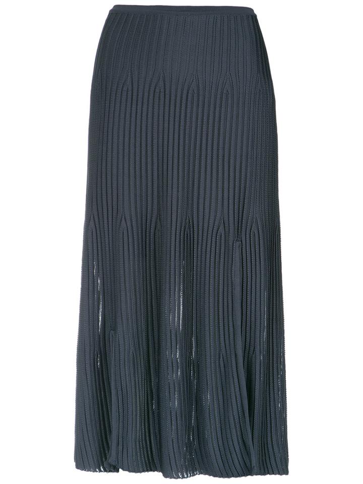 Giuliana Romanno - Midi Skirt - Women - Polyamide/viscose - M, Blue, Polyamide/viscose