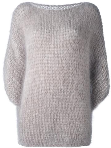 Made By Bernadette Three-quarter Sleeve Jumper, Women's, Nude/neutrals, Mohair