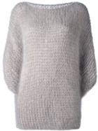 Made By Bernadette Three-quarter Sleeve Jumper, Women's, Nude/neutrals, Mohair