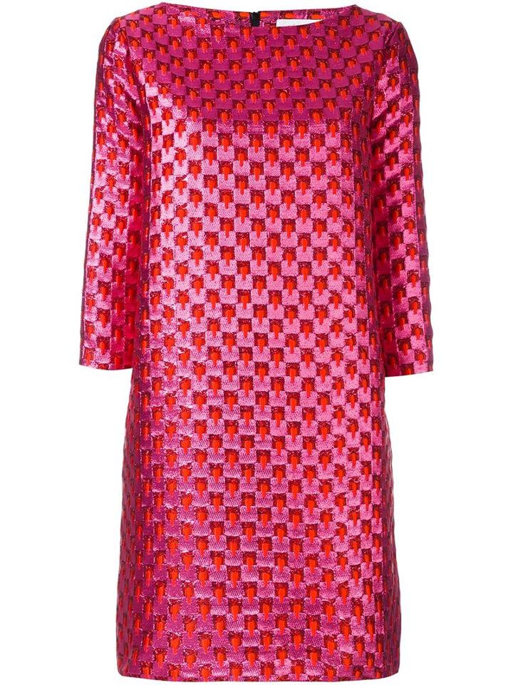 Gianluca Capannolo Patterned Shift Dress