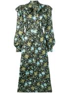 Golden Goose Deluxe Brand Floral Print Dress - Black