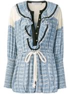Philosophy Di Lorenzo Serafini Paisley Print Playsuit - Blue