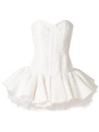 Balmain Short Tutu Dress - White