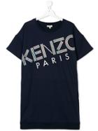 Kenzo Kids Teen Kenzo Paris Dress - Blue