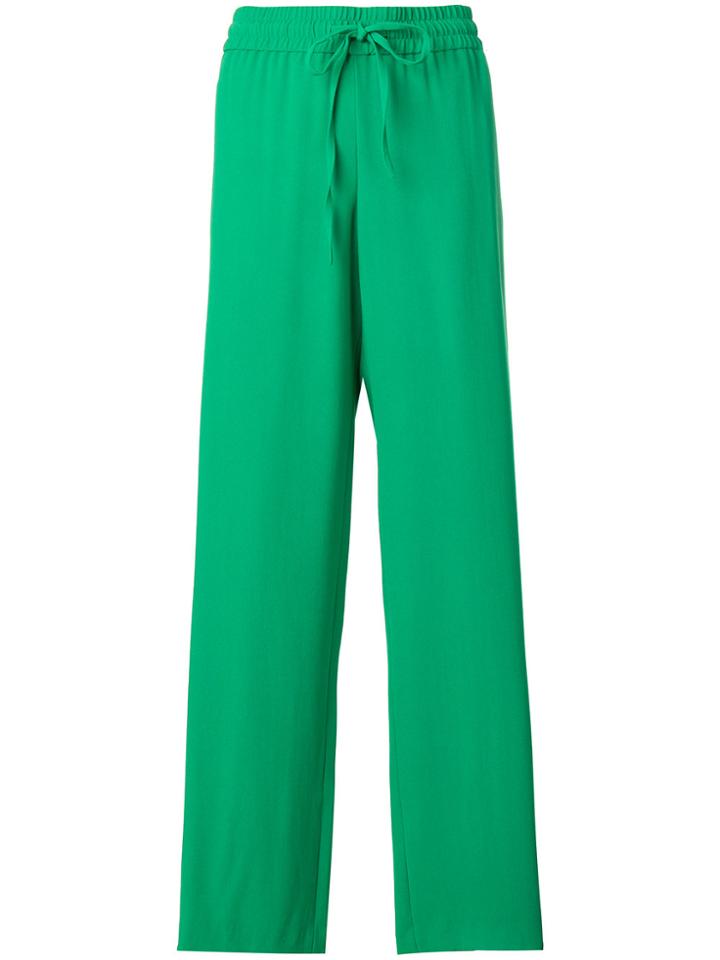 Red Valentino Wide Leg Trousers - Green