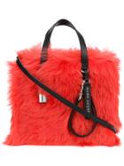 Marc Jacobs The Fur Mini Grind Tote - Red