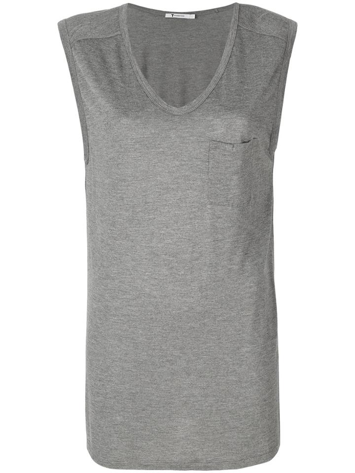 T By Alexander Wang Muscle T-shirt - Grey