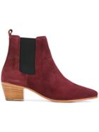 Iro Yvette Ankle Boots - Pink & Purple